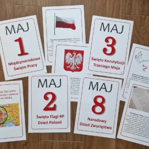gazetka szkolna święta majowe plansze do druku pdf