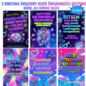 Światowy Dzień Świadomości Autyzmu – gazetka szkolna do druku pobierz