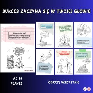 SUKCES ZACZYNA SIĘ W TWOJEJ GŁOWIE - gazetka szkolna o motywacji